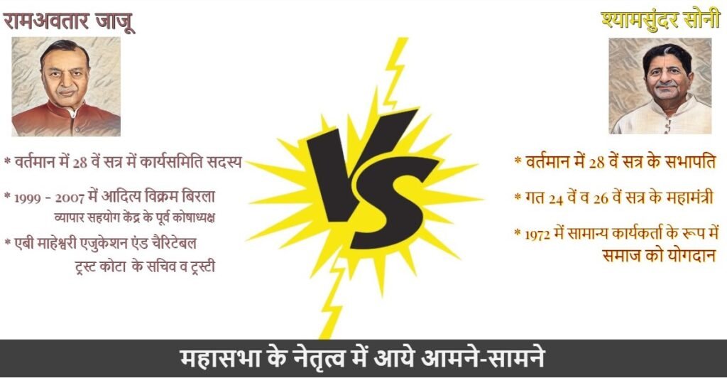 महासभा के नेतृत्व में आये आमने-सामने