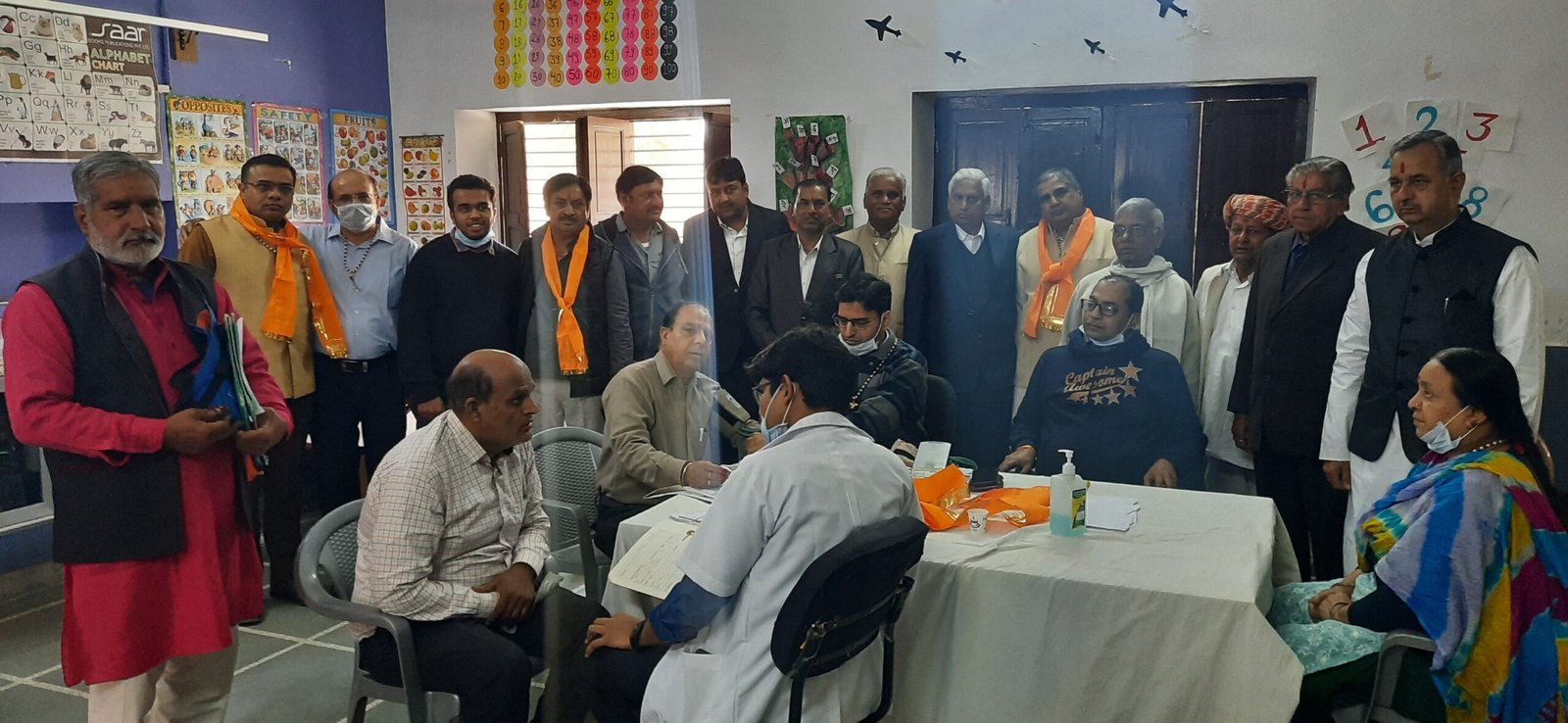 मल्टीस्पेशलिटी चिकित्सा शिविर का हुआ आयोजन