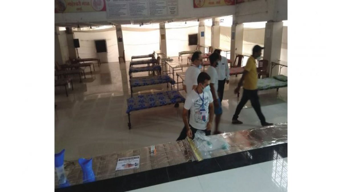 माहेश्वरी भवन में शुरू हुआ क्वारंटाइन सेंटर