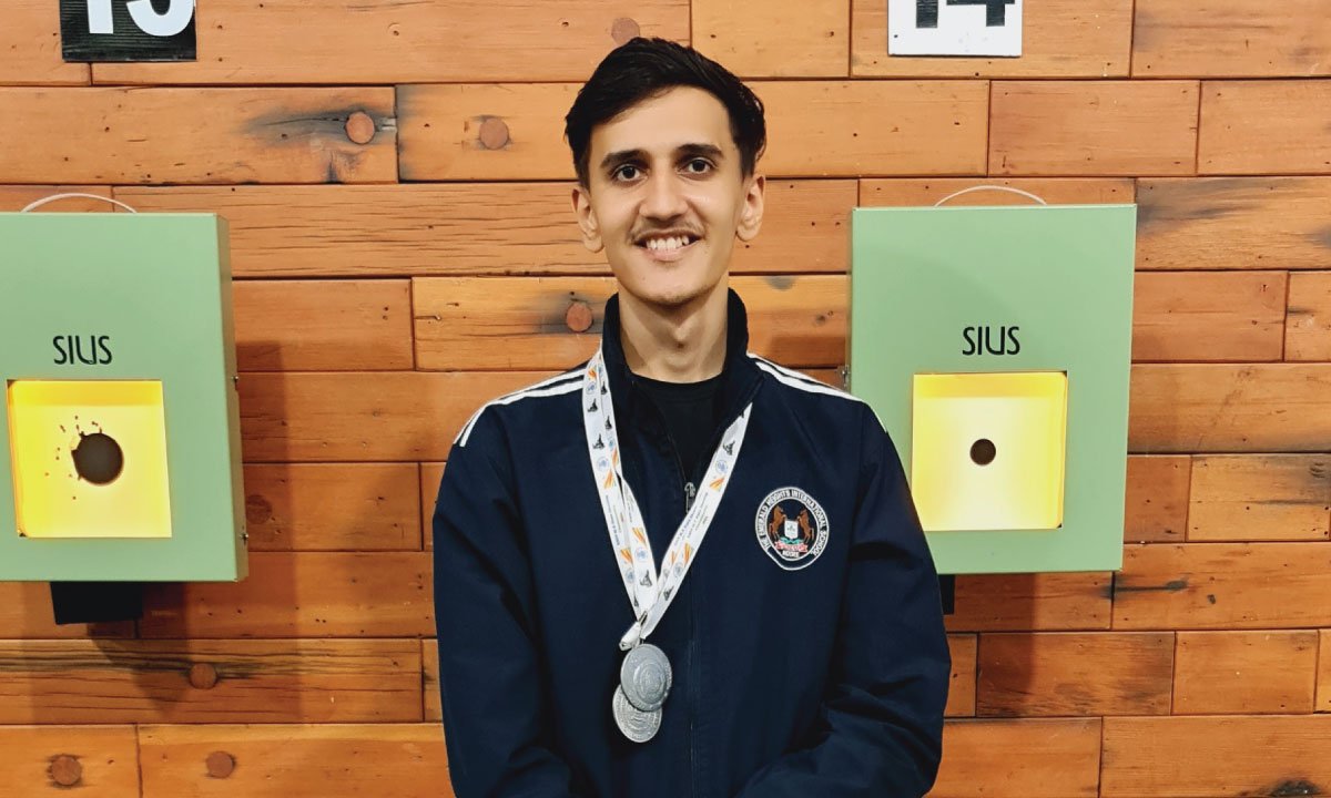 सजल सिंगी को राज्य शूटिंग में तीन पदक