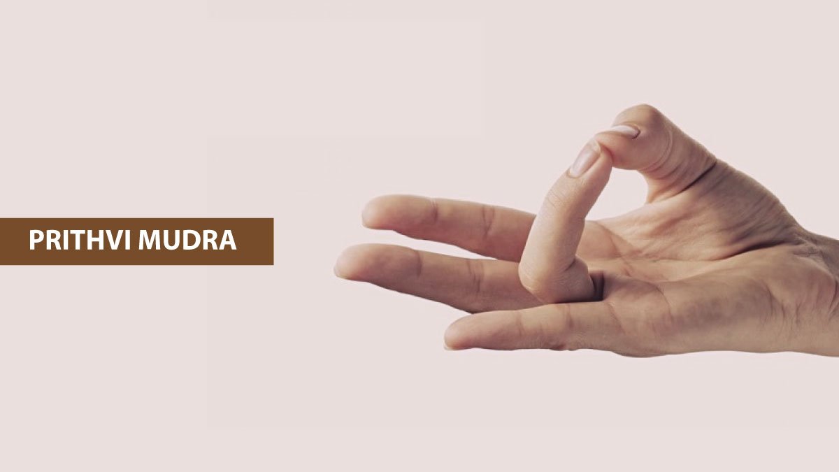 prithvi mudra for strong body