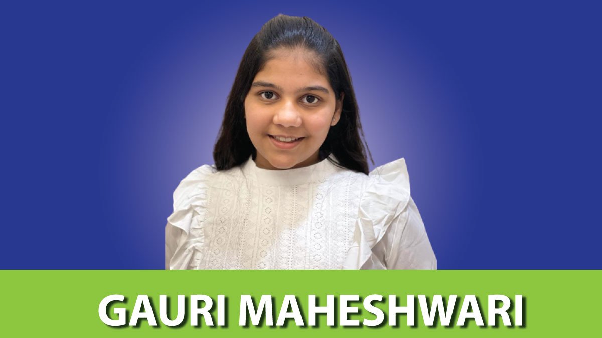 सबसे कम उम्र कैलीग्राफी प्रशिक्षक- गौरी माहेश्वरी