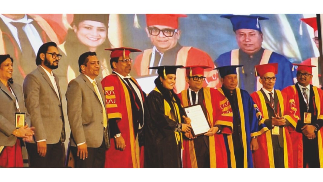 डॉ. बरखा राठी को आईएसओआई फेलोशिप