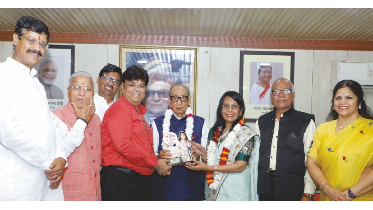 मधु भूतड़ा ‘अक्षरा’ का हुआ सम्मान