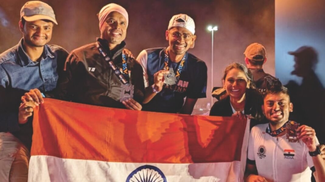 IAS Deepak Karwa बने आयरन मैन